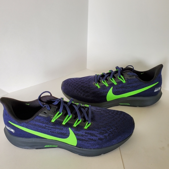 nike air zoom pegasus 36 seahawks